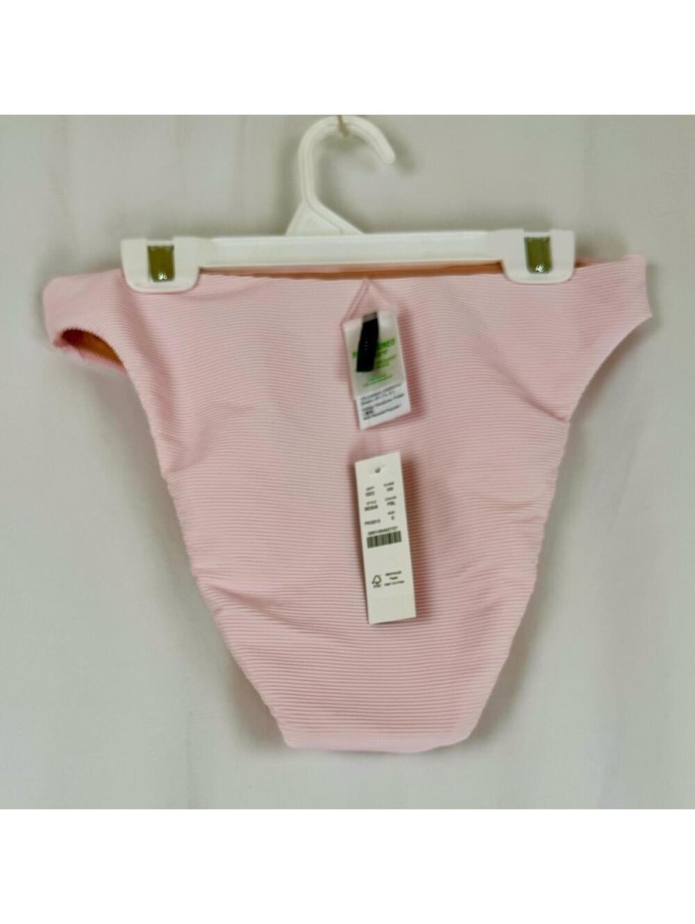 J.Crew High Rise Pink Bikini Bottom - Size: Small NWT